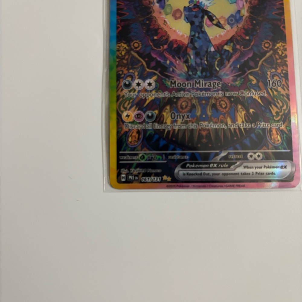 Pokemon Umbreon EX Card with Multicolor Design - Picture 2 of 5